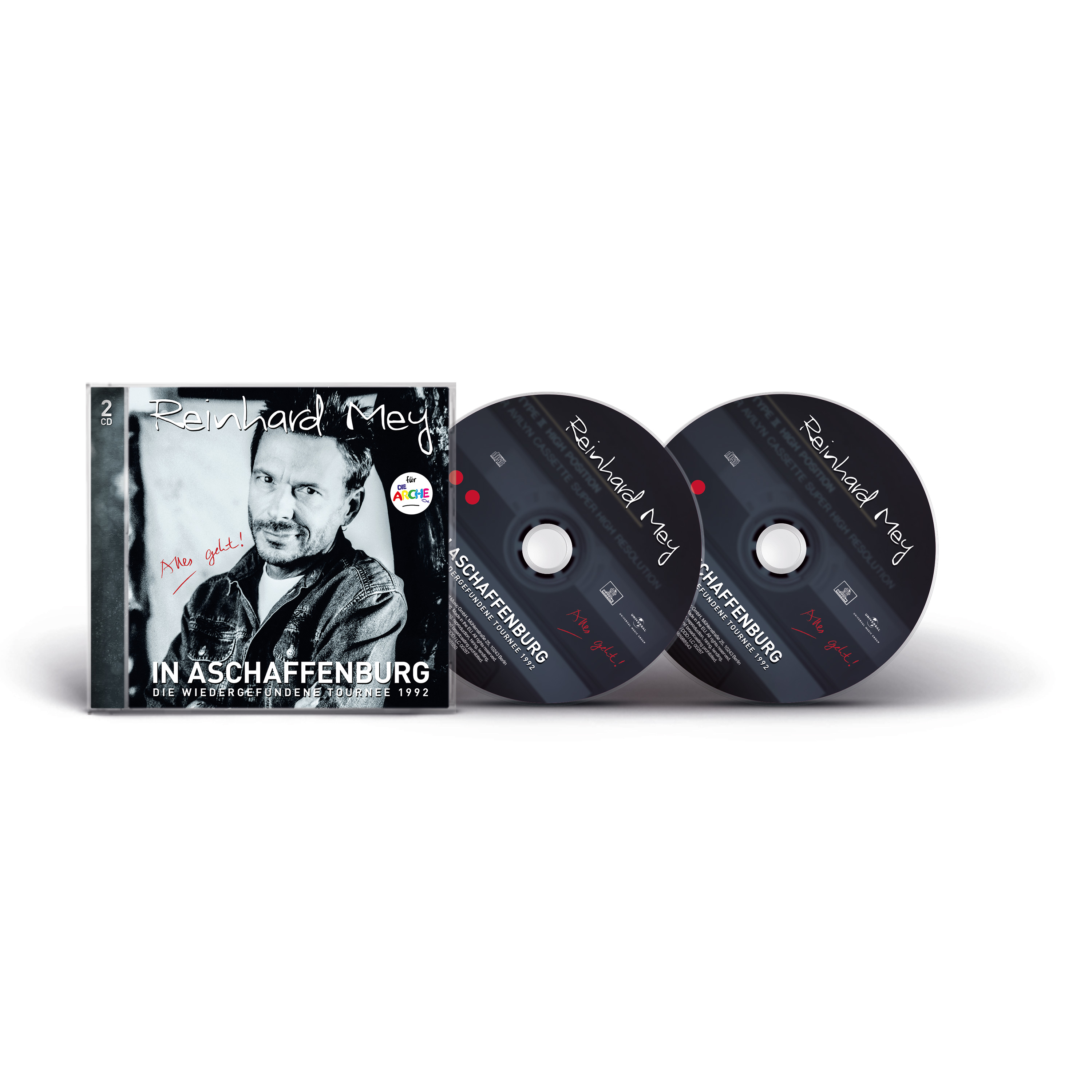 Reinhard Mey IN ASCHAFFENBURG - die wiedergefundene Tournee 1992 2CD 382229
